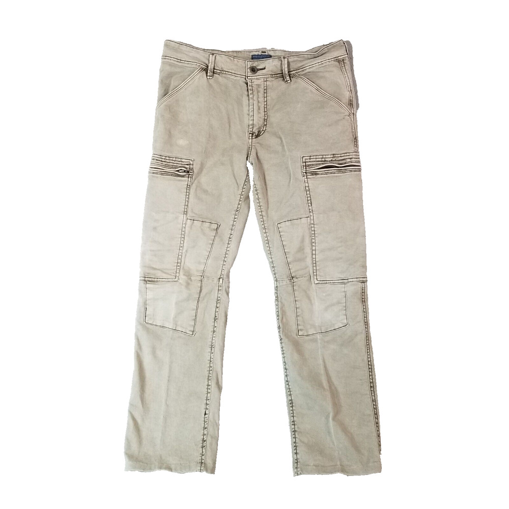 Jetlag cargo pants men's 32x28 khaki green skate‎ Street flex stretch urban